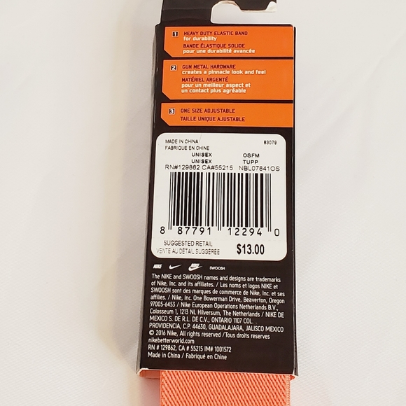 Nike Adult Baseball Belt 2.0 - Picture 7 of 9